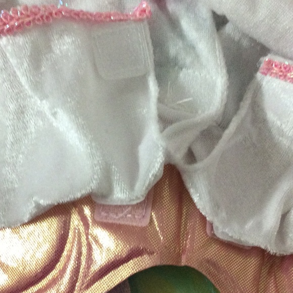 🌞 Spirit Halloween pink rainbow unicorn or fairy costume girl size 2T-4T - Picture 5 of 16